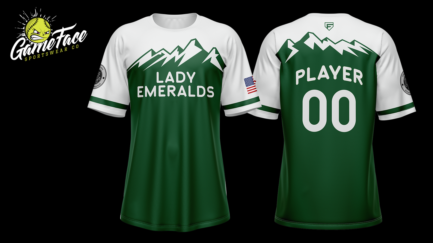 LADY EMERALDS GREEN