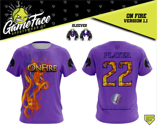 ON FIRE PURPLE