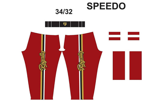 ROYALTY RED PANT