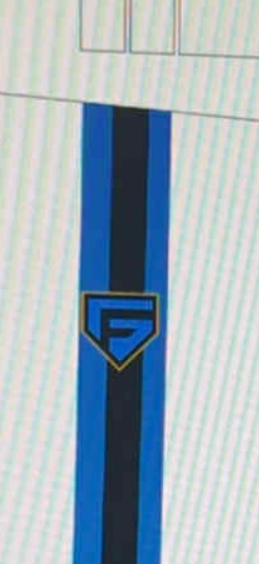 ROYALTY WHITE PANT BLUE